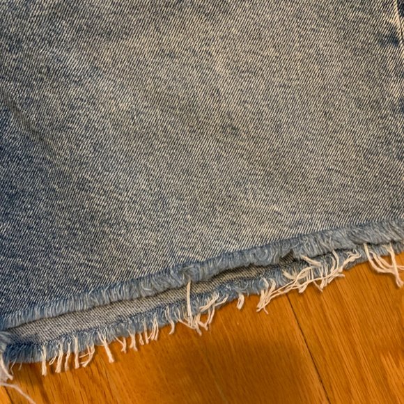 Mavi MILLIE High-Rise Relaxed Jeans Shorts NWT - Picture 3 of 9